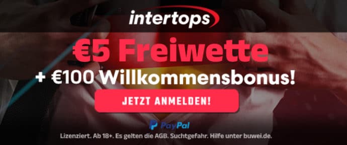 Intertops Freebet