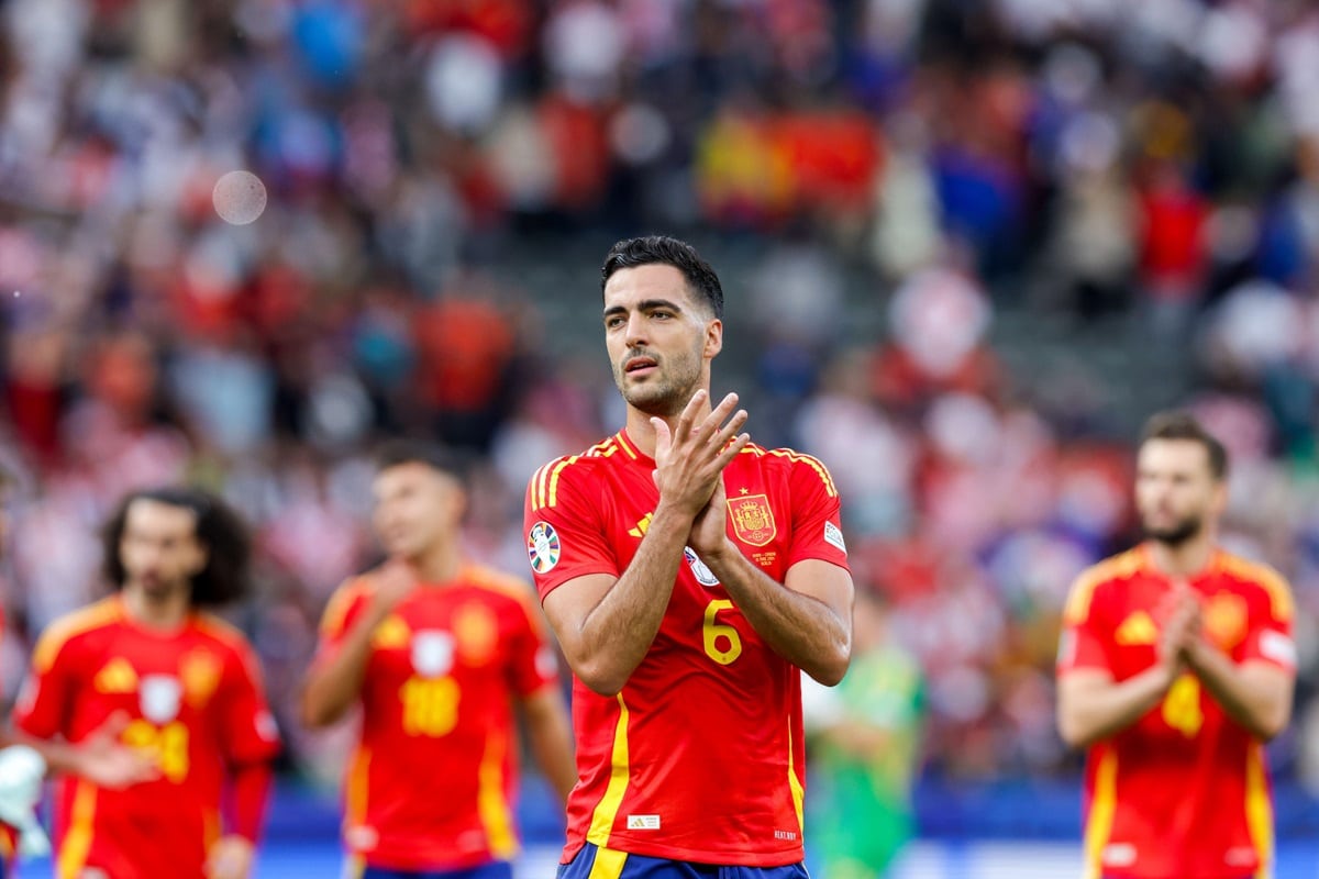 Spanien Italien Tipp Bild zeigt Mikel Merino. (© dpa picture alliance / Alamy Stock Photo) 
