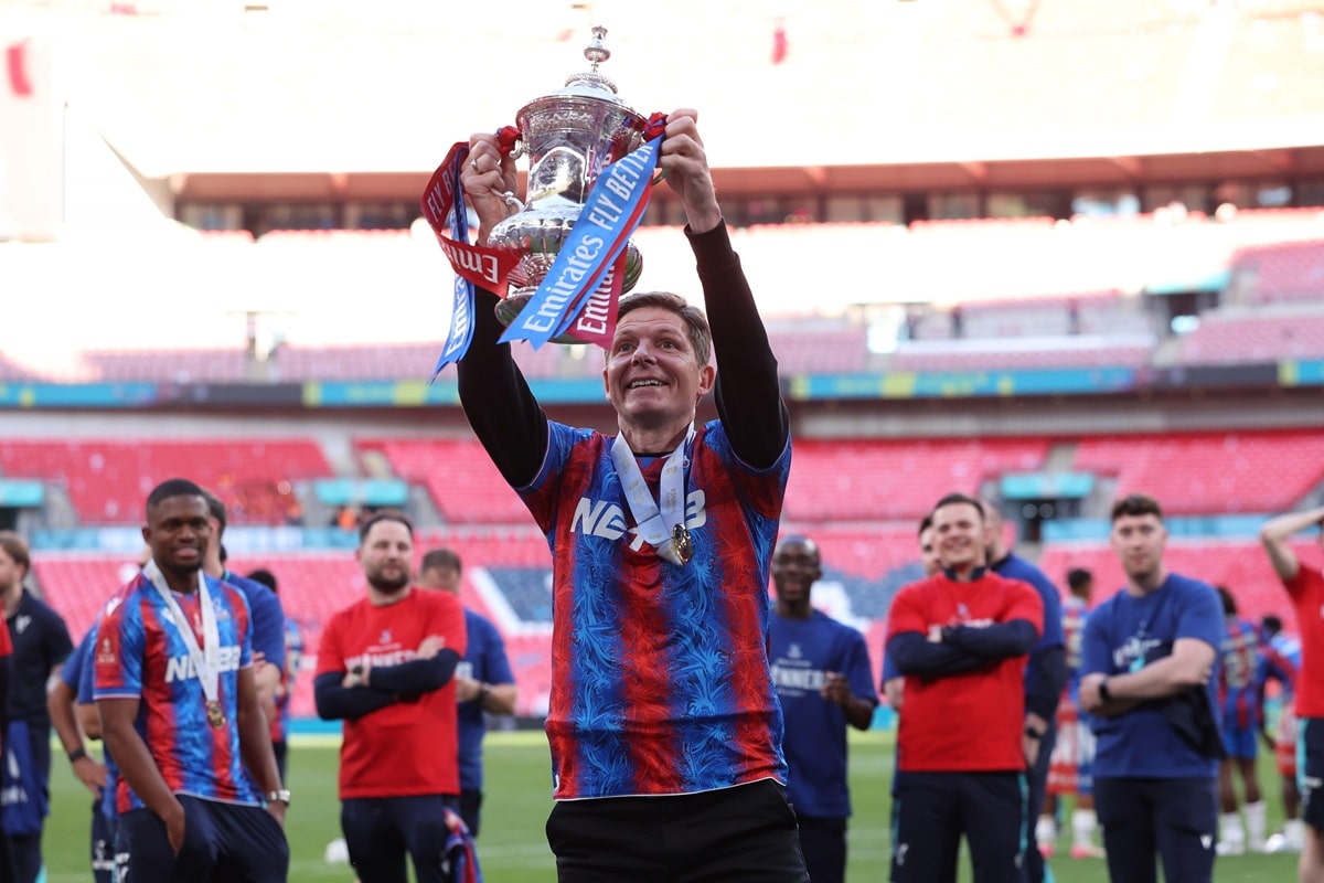 Crystal Palace Wolverhampton Tipp Bild zeigt Oliver Glasner © Sportimage Ltd / Alamy Stock Photo
