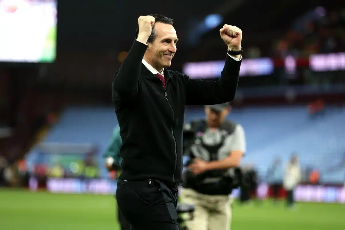 Manchester United Aston Villa Tipp Bild zeigt Unai Emery © PA Images / Alamy Stock Photo