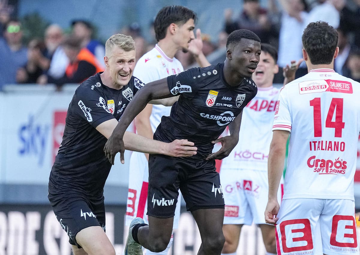 Altach Klagenfurt Tipp Bild zeigt Ousmane Diawara © APA-PictureDesk / Alamy Stock Photo